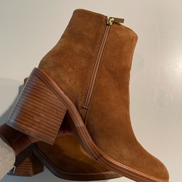 Brown Suede Boots - Picture 4 of 11